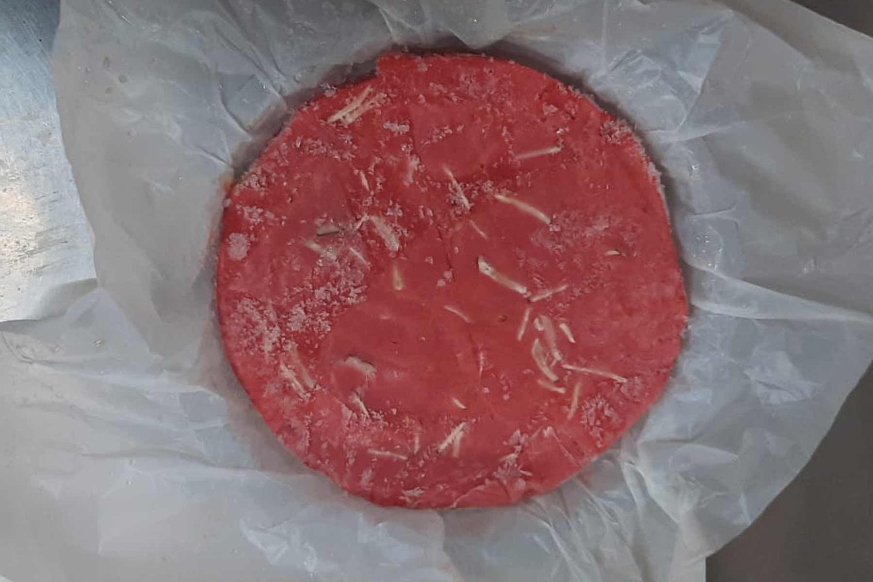 Gulab Badam Kulfi Slice